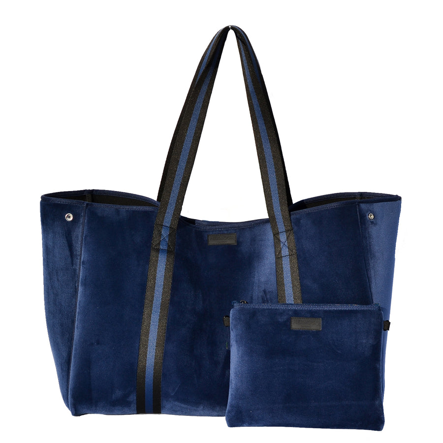 Blue Velvet XL Bag -LOW STOCK
