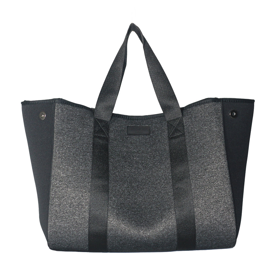 Two Tone Grey/Black Tote Bag