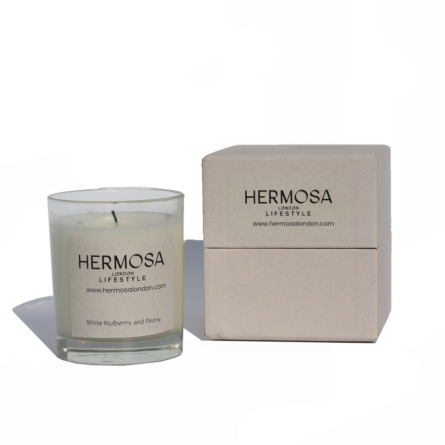 Scented Candle - White Mulberry and Peony